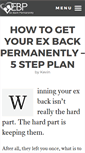 Mobile Screenshot of getyourexbackpermanently.com